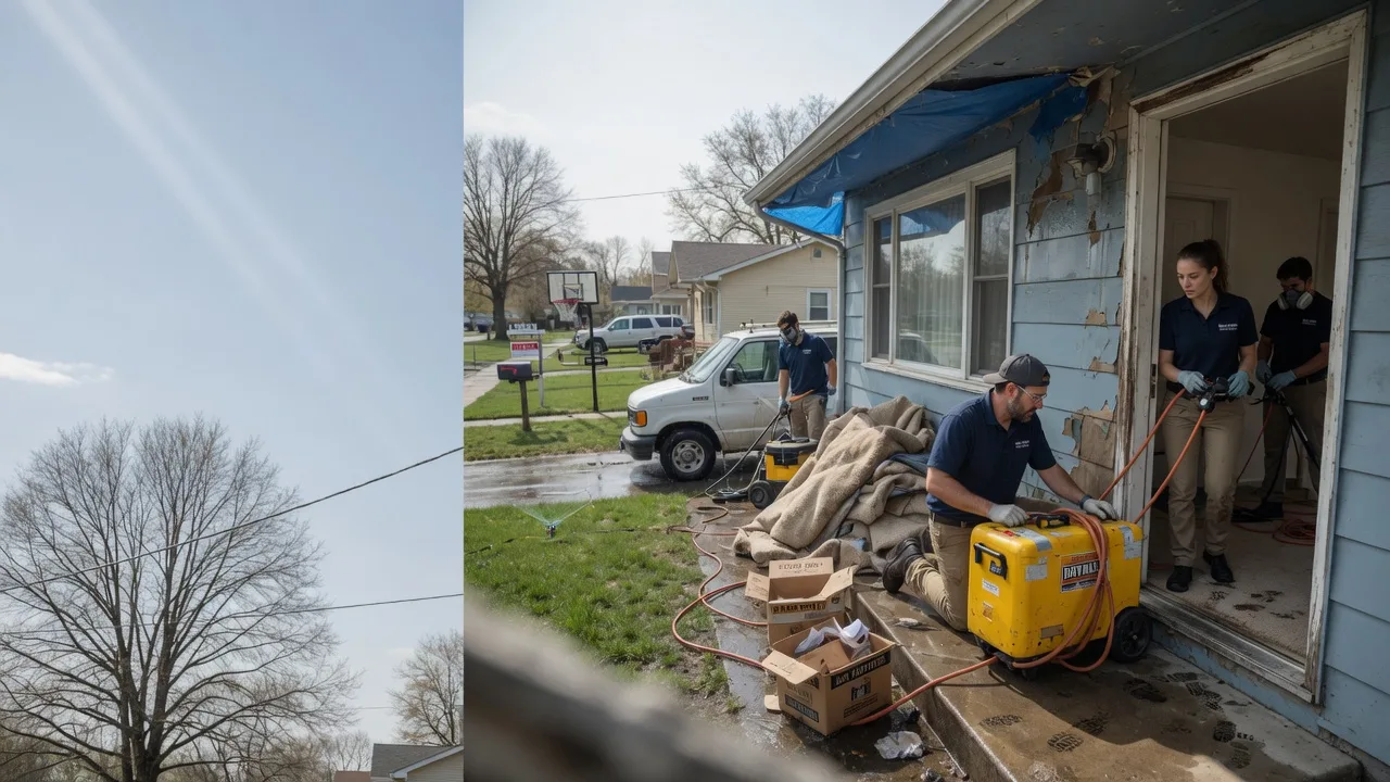 Basement Flood Cleanup in Bellflower, MO near me